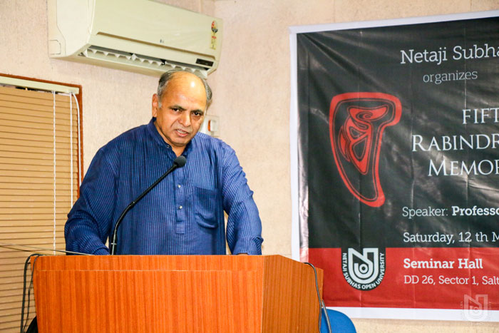 5th R. N. Tagore Memorial Lecture by Prof. G. N. Devy