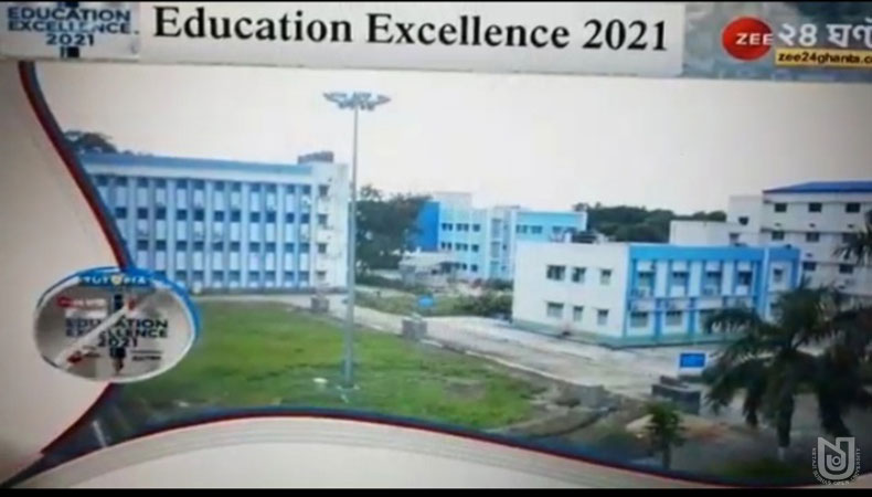 Award for Education Excellence 2021 by Zee 24 Ghanta.