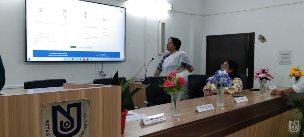 Awareness Programme on Library Resources, Maximum Use of Catalogue at Jalpaiguri Regional Campus on 04.06.2022