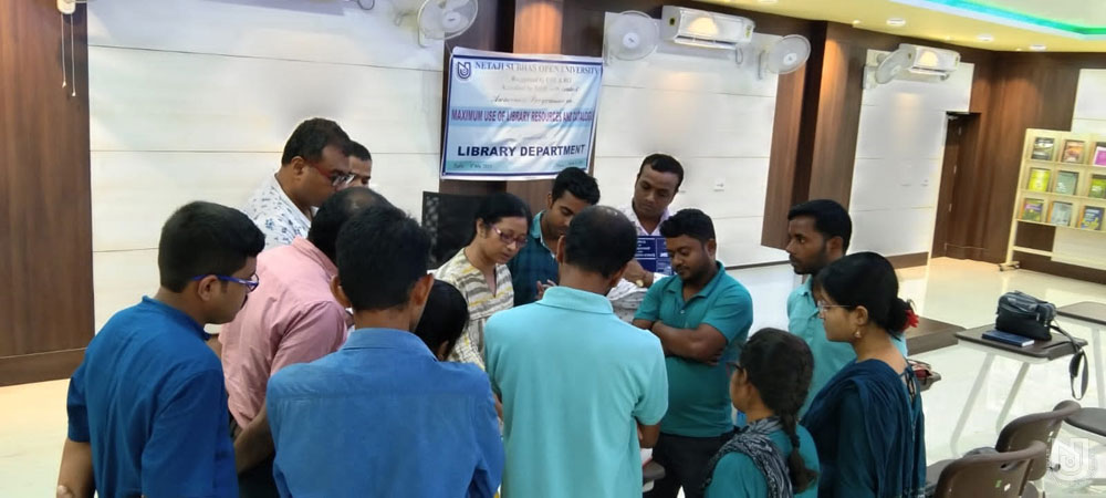 Awareness Programme on Maximum use of Library Resources and Catalogue, on 04.07.2022.
