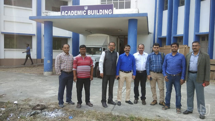 Delegation from Babasaheb Ambedkar Open University, Gujrat visiting NSOU on 30.11.2019