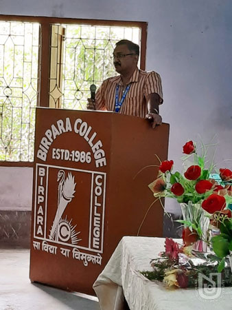 Induction Meeting at Birpara College LSC organized by Jalpaguri RC on 09.04.2022.