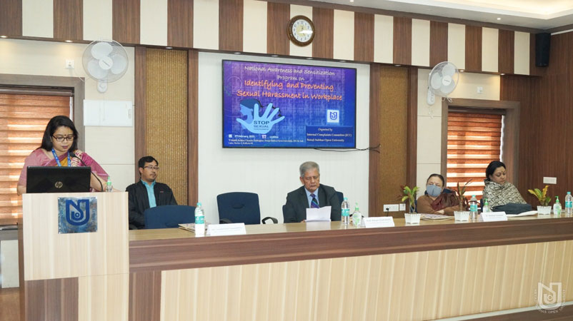 National Awareness and Sensitization Program on 'Identifying and Preventing Sexual Harassment in Workplace' organised by ICC on 02.02.2023