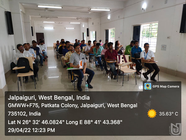 Orientation Programme for UG & PG Counselors and Content Writers of Bengali & English at Jalpaiguri RC on 29th April, 2022.