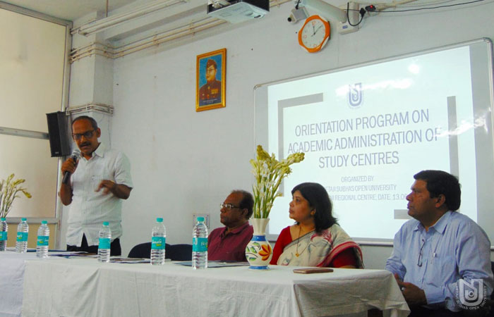 Orientation Program on Academic Administration of Study Centre at Kalyani Regional Centre on 14.06.2019