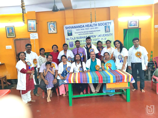 Outreach Programme (Free Health Camp) at Shivananda Health Society (LSC under SVS) on 15.08.2023