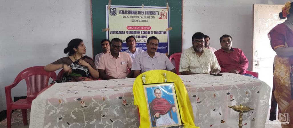 Technology Enabled Vocational Educational Training in Post-Pandemic organized by SVS at Vidyasagar Foundation School of Education and Training, Purulia on 30.07.2022