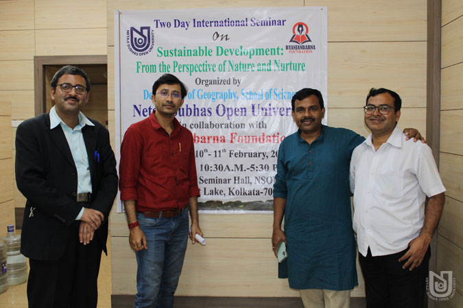 Two-Day International Seminar on 'Sustainable Development: From the Perspective of Nature and Nurture' on 10-11.02.2023