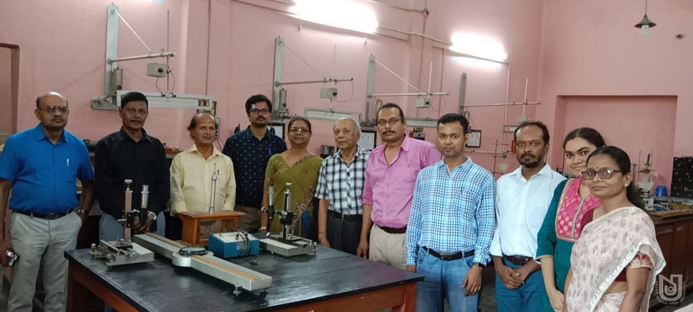 Visit to Nabagram Hiralal Pal College by the School of Sciences for opening of UG Science Programs on 18.06.2022.