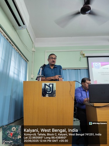 2-Day Workshop on 'Job Readiness' organised by Innovation and incubation Centre, SPS in association with Graduate Employability Committee on 20-21 June, 2025 at Kalyani RC