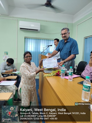 2-Day Workshop on 'Job Readiness' organised by Innovation and incubation Centre, SPS in association with Graduate Employability Committee on 20-21 June, 2025 at Kalyani RC