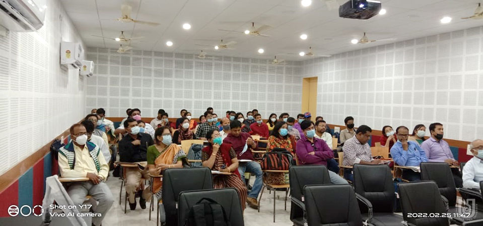 3-Day Workshop for Enhancing Capacity of Higher Education Teacher on 25.02.2022