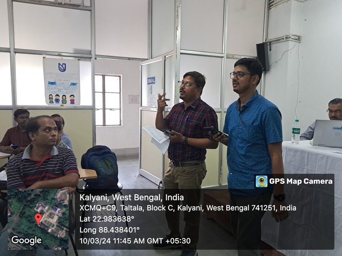 3-Day Workshop for Implementation of Blended Learning (BL) in Education Institutions including HEIs in West Bengal, 09-11.03.2024.