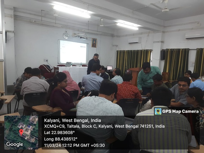 3-Day Workshop for Implementation of Blended Learning (BL) in Education Institutions including HEIs in West Bengal, 09-11.03.2024.