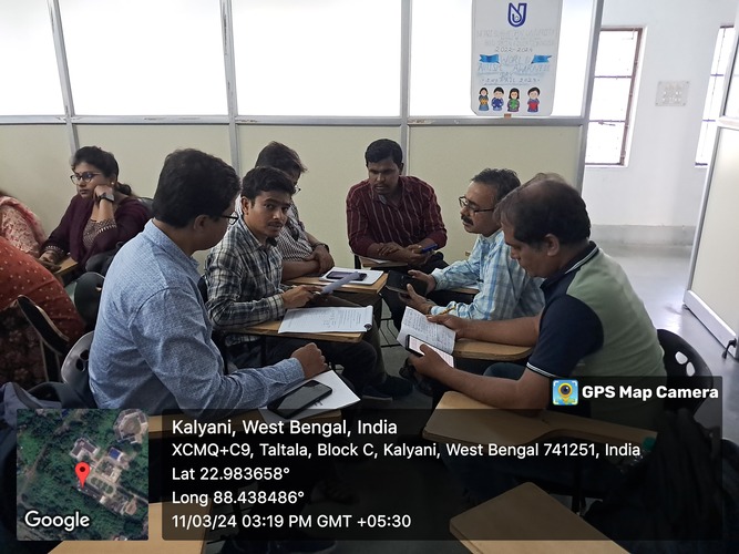 3-Day Workshop for Implementation of Blended Learning (BL) in Education Institutions including HEIs in West Bengal, 09-11.03.2024.