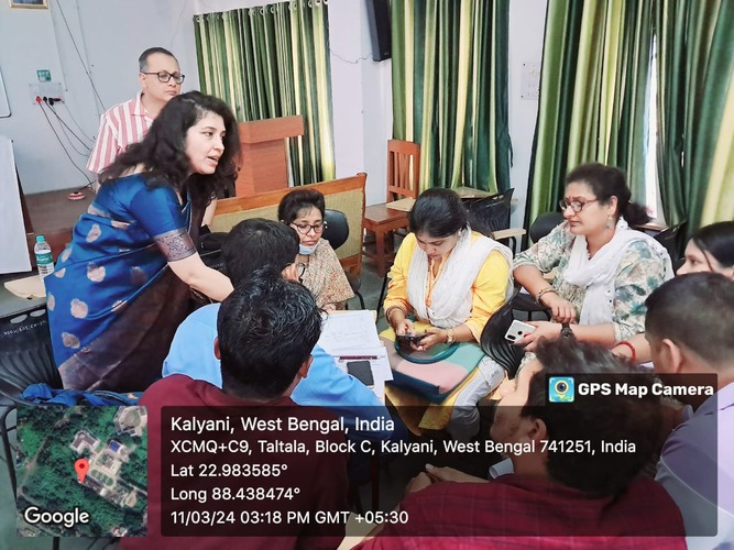 3-Day Workshop for Implementation of Blended Learning (BL) in Education Institutions including HEIs in West Bengal, 09-11.03.2024.