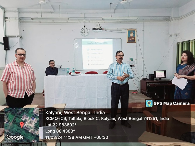 3-Day Workshop for Implementation of Blended Learning (BL) in Education Institutions including HEIs in West Bengal, 09-11.03.2024.