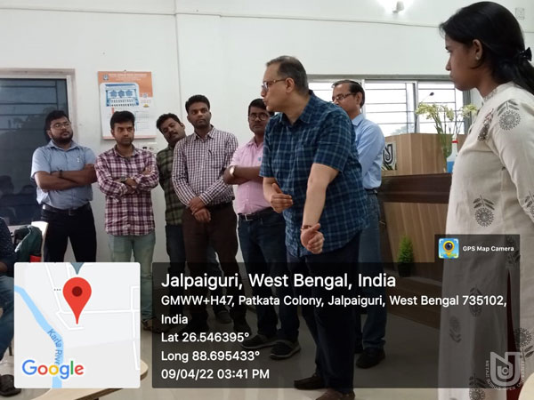 3-day workshop on 'F2F, Online and Blended Learning' at Jalpaiguri RC (supported by CEMCA & AAOU) on 08-10.04.2022.