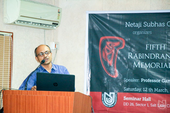 5th R. N. Tagore Memorial Lecture by Prof. G. N. Devy