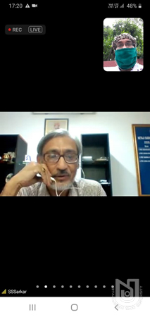 Sixth Rabindranath Tagore Memorial Lecture 2021 on 29.06.2021