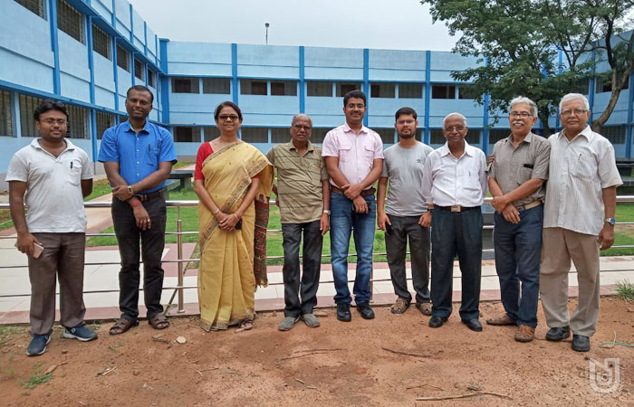 Director & Faculties of School of Sciences with officials at Durgapur Regional Centre, NSOU