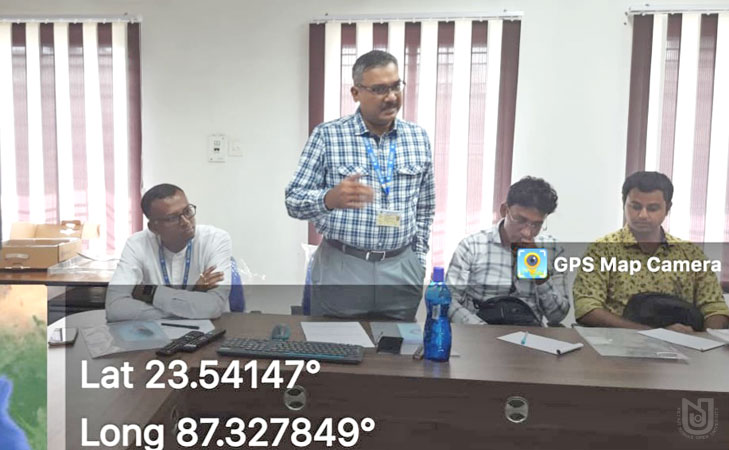 Focus Group Discussion on Blended Learning Ecosystem at Durgapur RC on 29.10.2022.