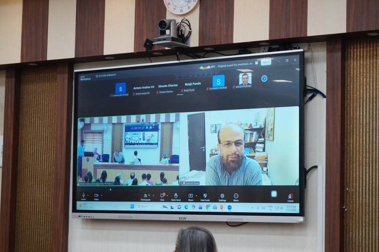 ICSSR supported workshop on 'From Manuscript to Publication' organized by the Editorial Board, NSOU-OJ on 25/03/2026