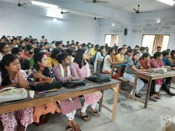 Induction Meeting at Birpara College LSC organized by Jalpaguri RC on 09.04.2022.