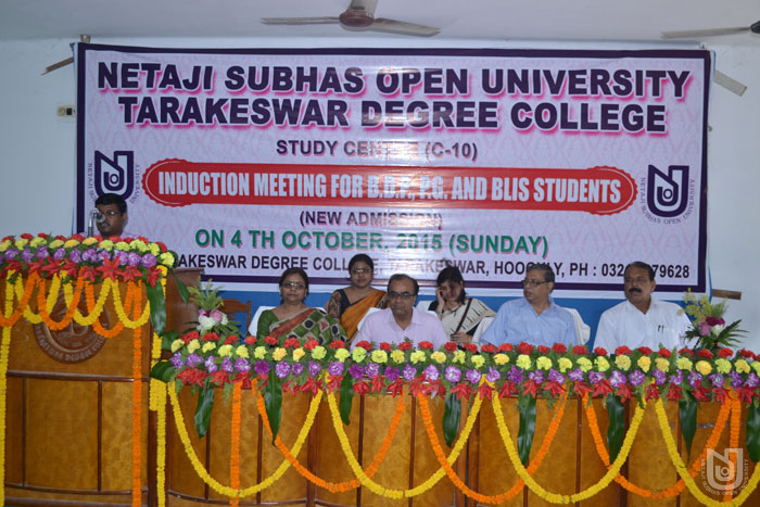 Induction Meeting for BDP-PG-BLIS Students (New Admission), Tarakeswar