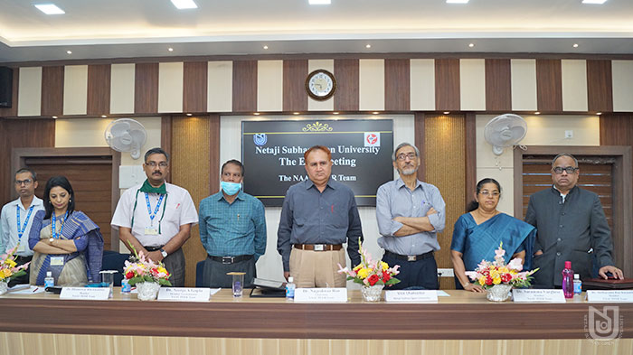 NAAC Peer Team Visit (Day-3) on 04.04.2021.