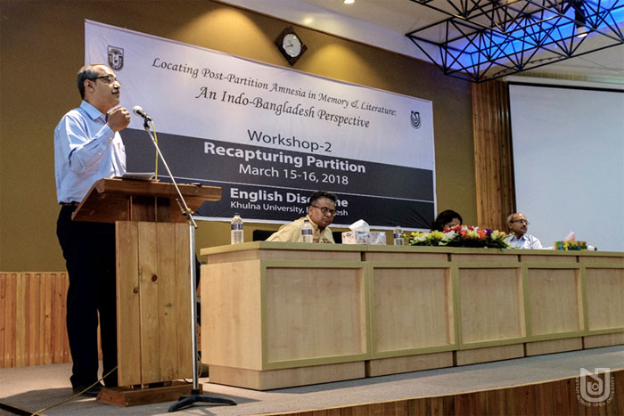 NSOU-KU Workshop II on Partition & the Liberation War of Bangladesh