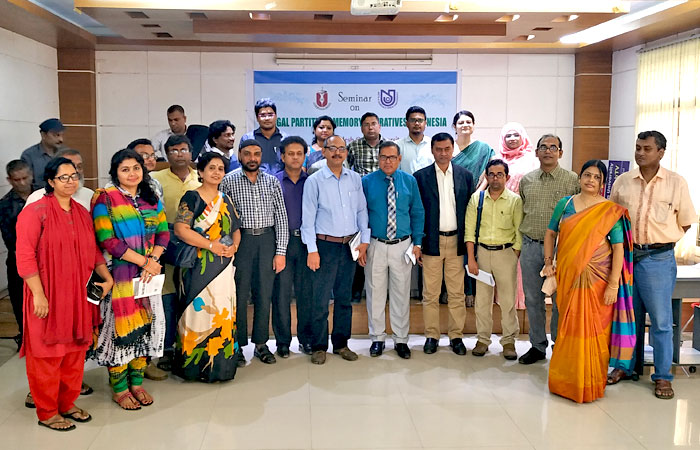 NSOU researcher team visited Bangladesh Open University