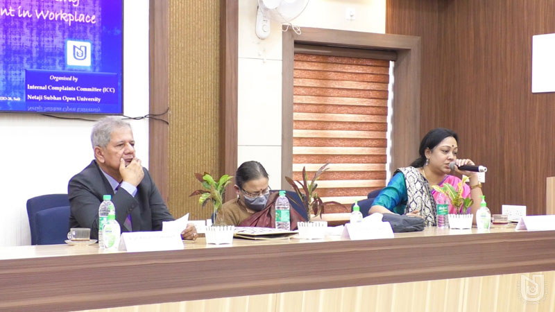 National Awareness and Sensitization Program on 'Identifying and Preventing Sexual Harassment in Workplace' organised by ICC on 02.02.2023.
