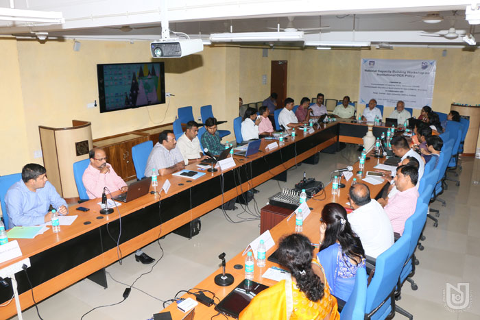National Capacity Building Workshop on Institutional OER Policy organized by COL, CEMCA & NSOU