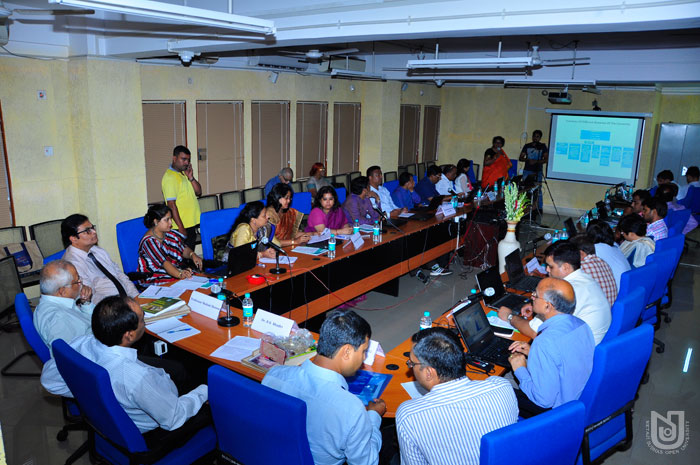 National Capacity Building Workshop on Institutional OER Policy organized by COL, CEMCA & NSOU