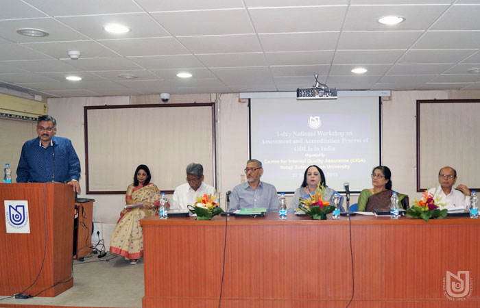 National Workshop on Assessment and Accreditation of ODLIs organized by CIQA on 27.09.2019.