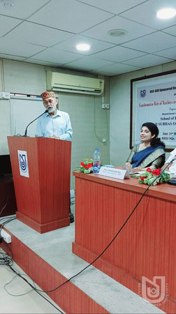 UGC-DEB Sponsored One-Day National Seminar on 'Transformative Role of Teachers in Pursuit of Excellence in Education' on 31.03.2023