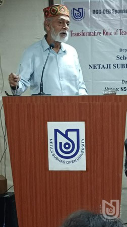 UGC-DEB Sponsored One-Day National Seminar on 'Transformative Role of Teachers in Pursuit of Excellence in Education' on 31.03.2023