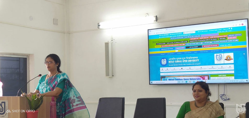 Orientation Programme for Counsellors and Dissertaion Guides of MLIS at Jalpiguri RC by SPS on 04.06.2022