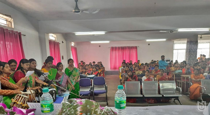 Outreach Programme on NEP 2020 at Gourangdi B.Ed. College by SVS on 24.05.2022.