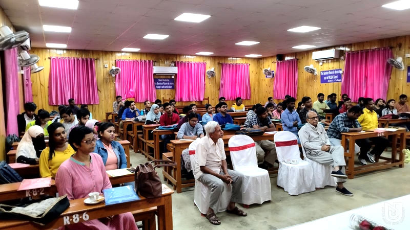 Prospects and Challenges of Commerce Education through ODL and way forward organized by Dept. of Commerce, SPS at MMC College on 20.11.2022