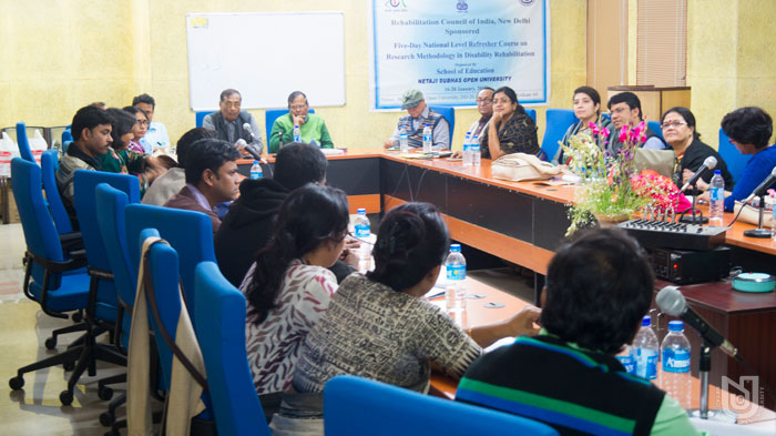 Rehabilitation Council of India (RCI), New Delhi sponsored Five-Day National Level Refresher Course on Research Methodology in Disability Rehabilitation.