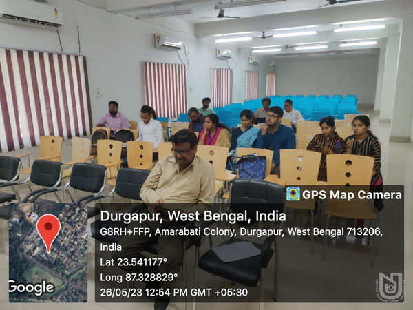 Regional Level Seminar on 'Adolescent Health and Development: Response of Government, NGOs, Civil Society and Role of Social Work Professionals' at Durgapur RC on 26.05.2023