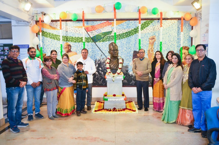 Republic Day Celebration at NSOU, HQ on 26.01.2024