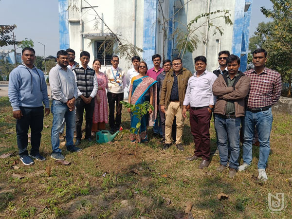 Sensitization Program of Science Learners organized by the School of Sciences at Jalpaiguri Regional Centre with a Plantation Program on 17.02.2023