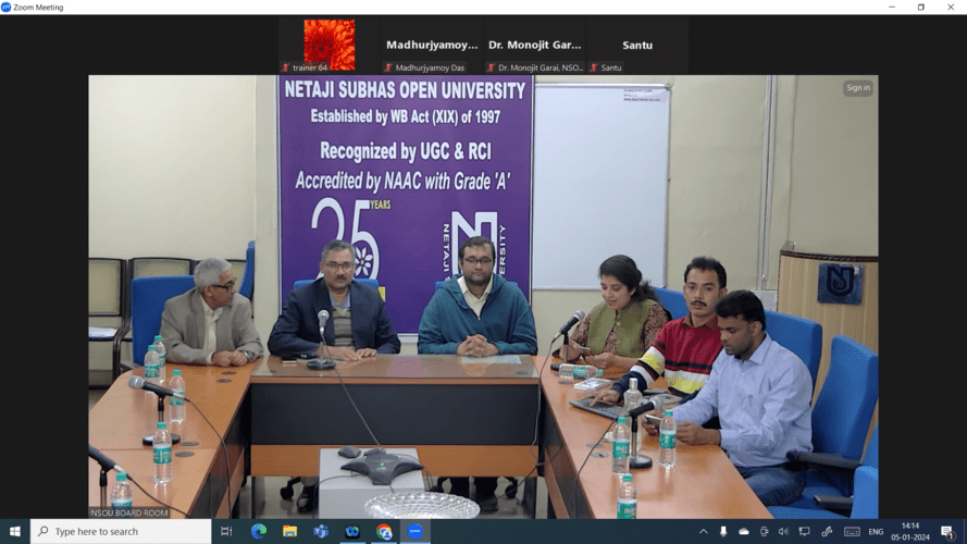 One-Day State Level Seminar on 'IPR in the age of Emerging Technology' on 05.01.2024.