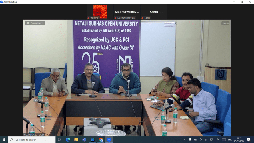 One-Day State Level Seminar on 'IPR in the age of Emerging Technology' on 05.01.2024.