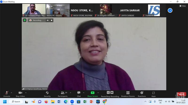 State Level Webinar on Digital Learning & Blended Learning Students Week on 04.01.2023.