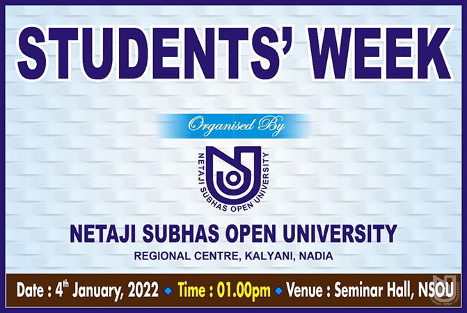 Students' Week on 04.01.2022.