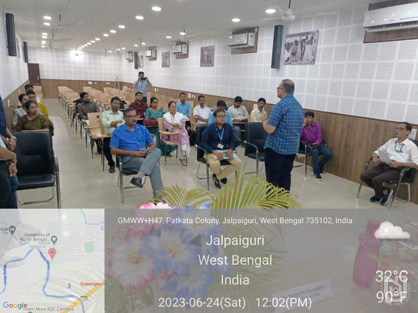 Two day CEMCA sponsored workshop on 'Blended Learning Design' held at Jalpaiguri RC on 24-25 June 2023